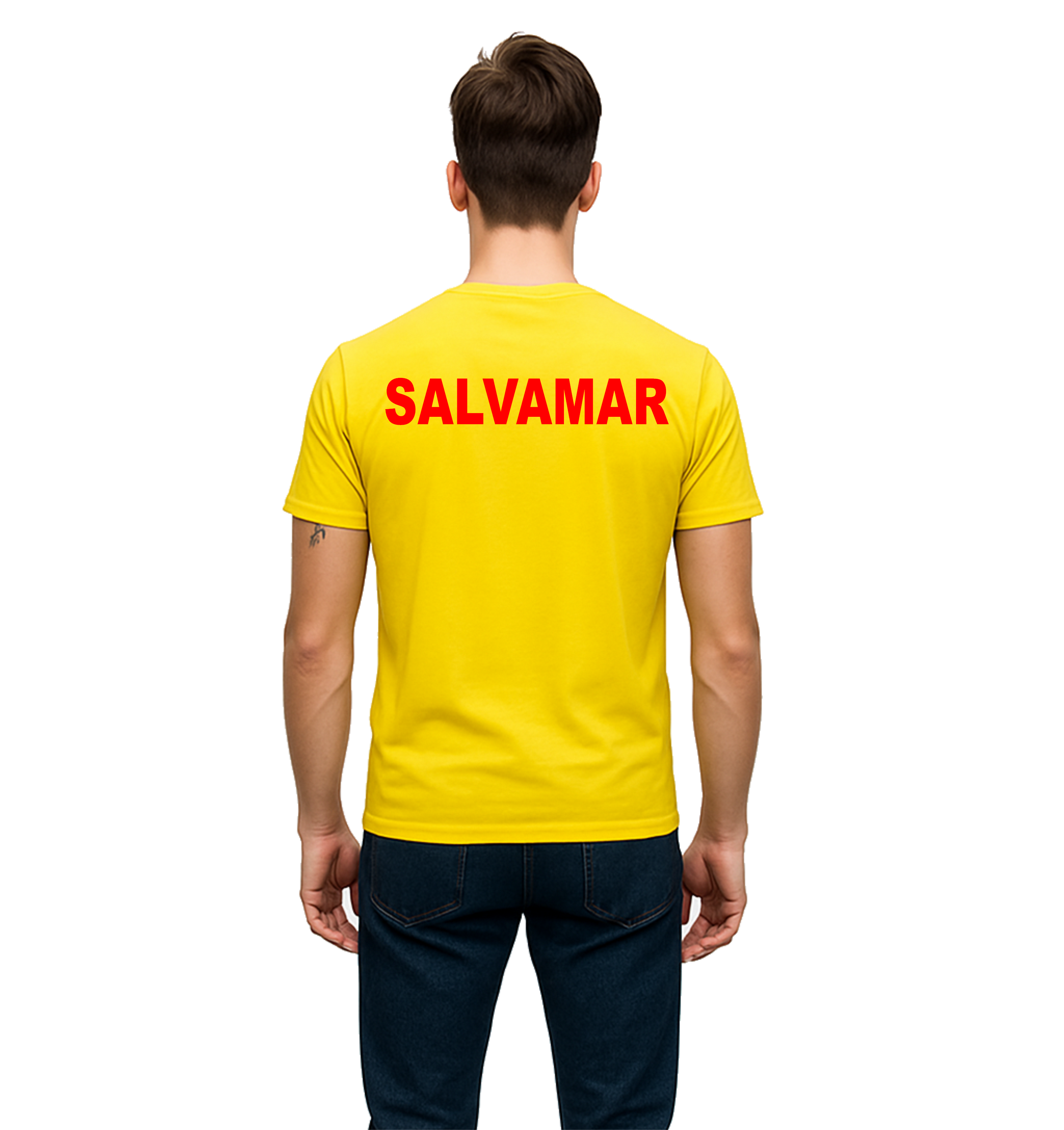 Tricou Salvamar Barbat - Galben model 2
